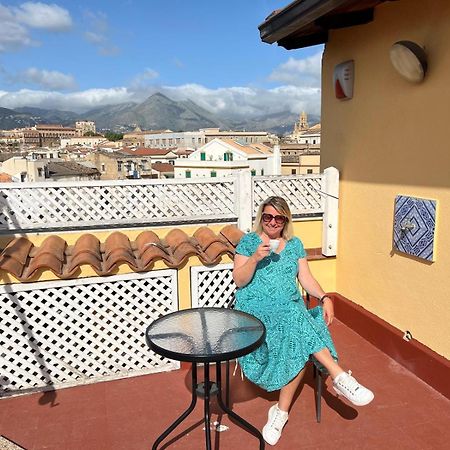 Ferienwohnung La Terrazza Di Palermo Exterior foto