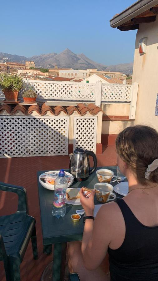 Ferienwohnung La Terrazza Di Palermo Exterior foto