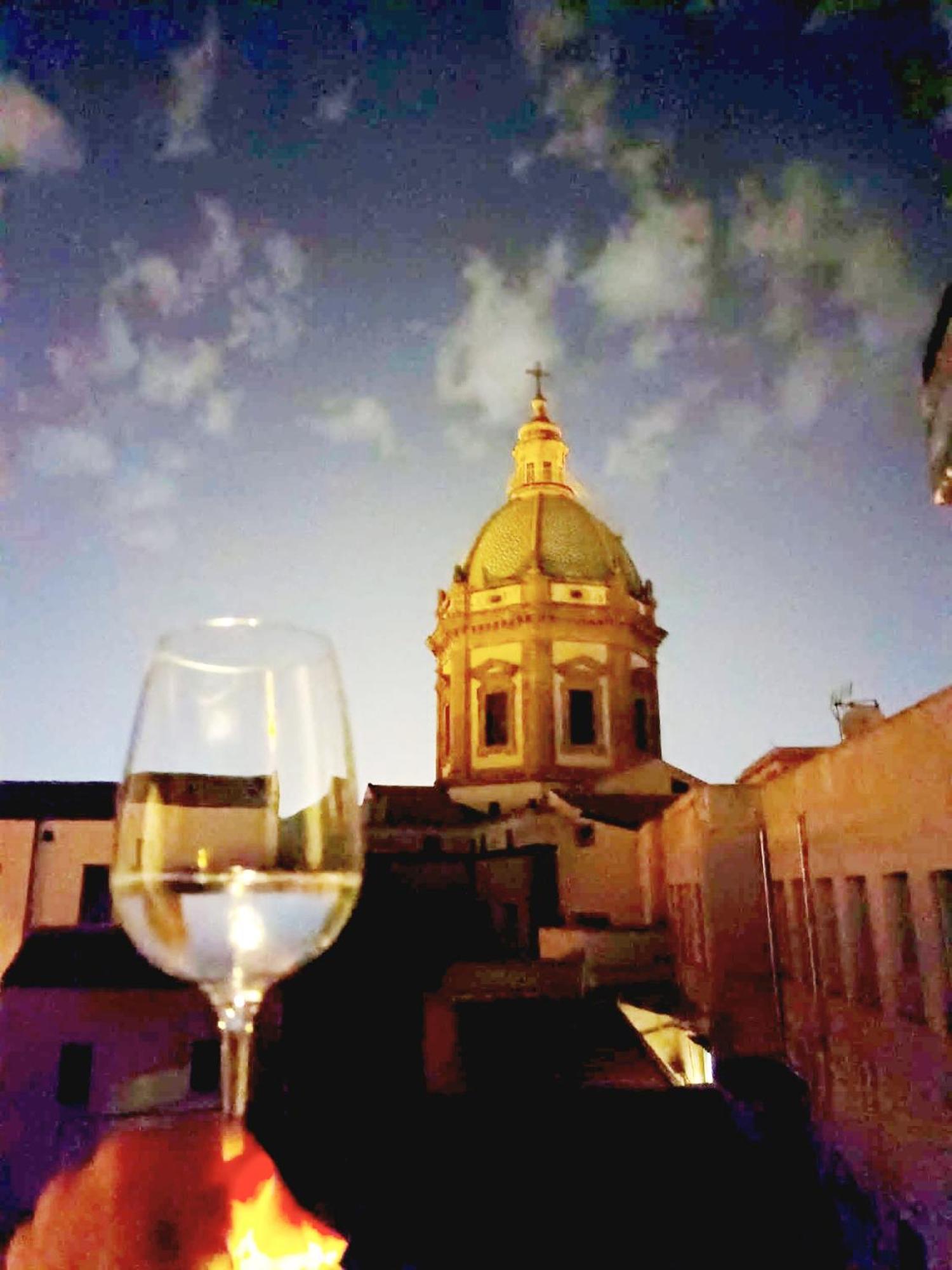Ferienwohnung La Terrazza Di Palermo Exterior foto