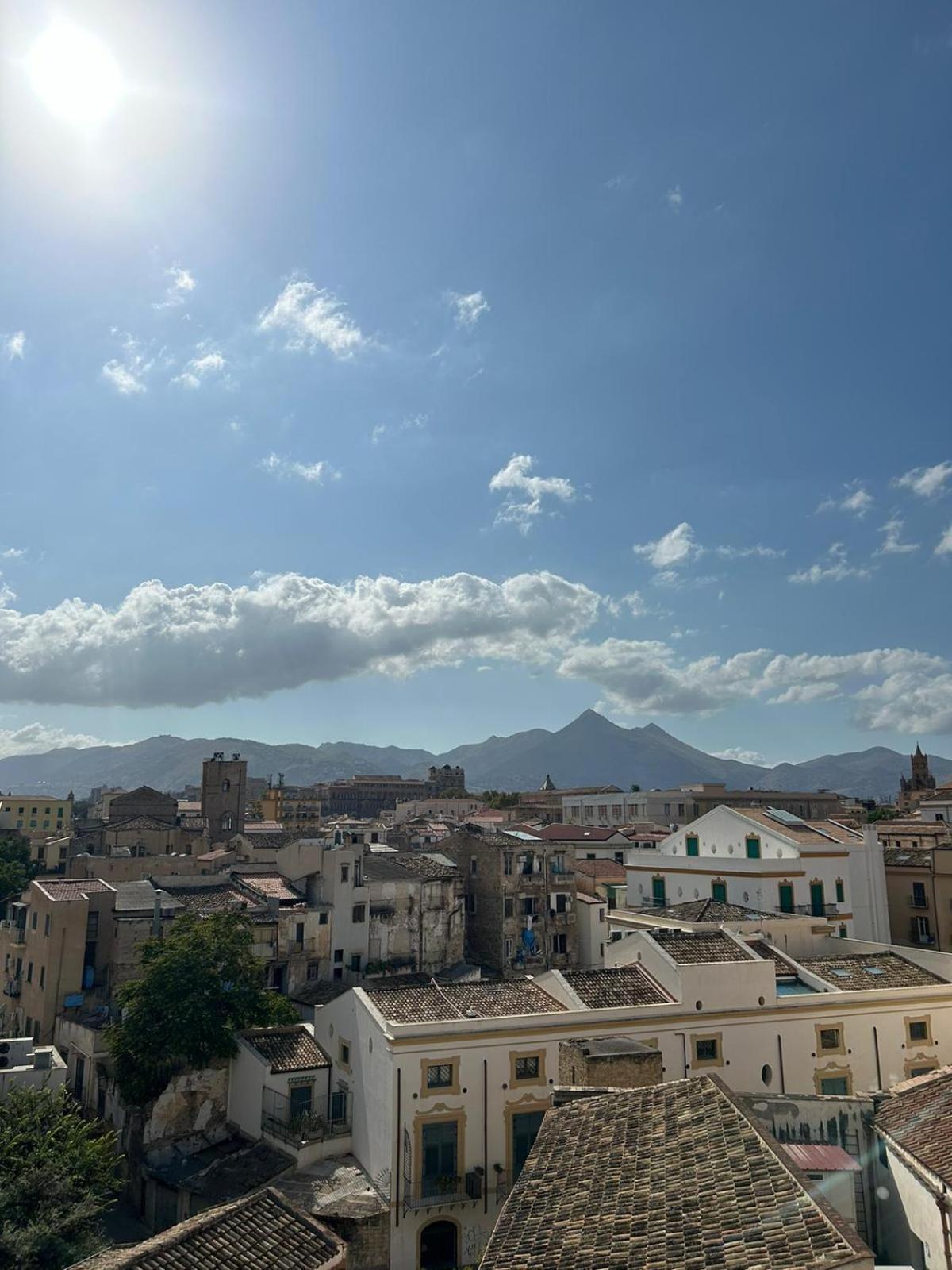 Ferienwohnung La Terrazza Di Palermo Exterior foto